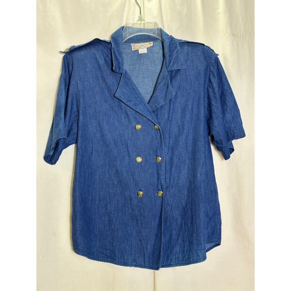 P2P 22.5” | 80’s Denim Style Blazer | Starfire 12